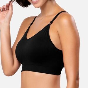 New UnderOutfit 454 full coverage comfort bra black with extender large